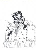 She Hulk by MC Wyman, in Paul Brzegowy's Brz99 Comic Art Gallery Room